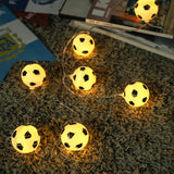 10 LEDs Football String Lights