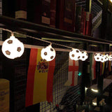 10 LEDs Football String Lights