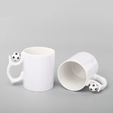 Soccer Ball Design Sports Latte Coffee Tea Cup