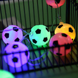 10 LEDs Football String Lights