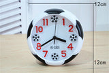 Soccer Table Decorative Football Ball Shaped Desk Clock