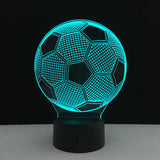 3D Visual Football Night light