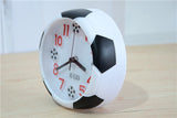 Soccer Table Decorative Football Ball Shaped Desk Clock