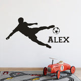 Soccer Player Sportsman Wall Sticker