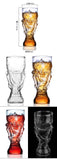 Retro Football Soccer Beer Glass Transparent Beer Mugs High Borosilicate Capacity Bar Freezer Iced Tea Cola Drink Stein Cups