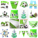 Football Soccer Theme Kids Birthday Party Decoration Set