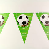 Football Soccer Theme Kids Birthday Party Decoration Set