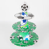 Football Soccer Theme Kids Birthday Party Decoration Set