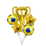 Gold champion Balloons for soccer Birthday Party decorations