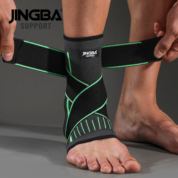 green-bandage-ankle