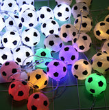 10 LEDs Football String Lights