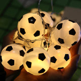 10 LEDs Football String Lights