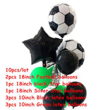 Football Soccer Theme Party Round Balloons