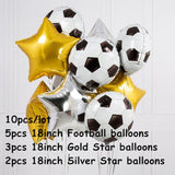 Football Soccer Theme Party Round Balloons