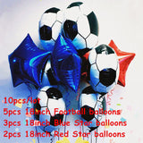 Football Soccer Theme Party Round Balloons