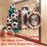 Football Soccer Theme Party Round Balloons