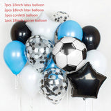 Football Soccer Theme Party Round Balloons