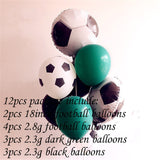 Football Soccer Theme Party Round Balloons