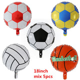 Football Soccer Theme Party Round Balloons