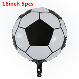 Football Soccer Theme Party Round Balloons