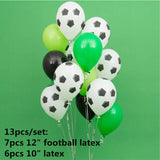 Football Soccer Theme Party Round Balloons