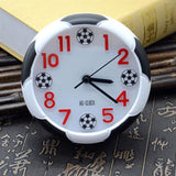 Soccer Table Decorative Football Ball Shaped Desk Clock