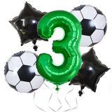 Helium Foil Globos Football Balloons Birthday Party Decorations