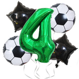 Helium Foil Globos Football Balloons Birthday Party Decorations