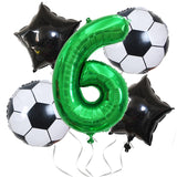 Helium Foil Globos Football Balloons Birthday Party Decorations