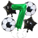 Helium Foil Globos Football Balloons Birthday Party Decorations