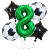 Helium Foil Globos Football Balloons Birthday Party Decorations