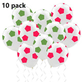 Helium Foil Globos Football Balloons Birthday Party Decorations