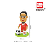 Wisehaw New Soccer Player Star For Children Block Build Kids Gift