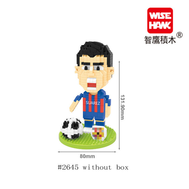 Wisehaw New Soccer Player Star For Children Block Build Kids Gift