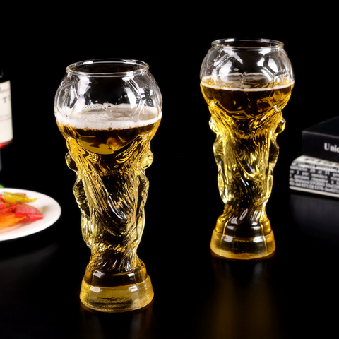 Football Game Crystal World Cup Design Crystal Beer Glass