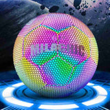 Glowing Soccer Ball for Children Game Train