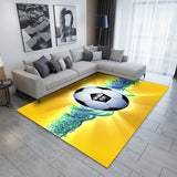 3D Soccer Printing Pattern Rug