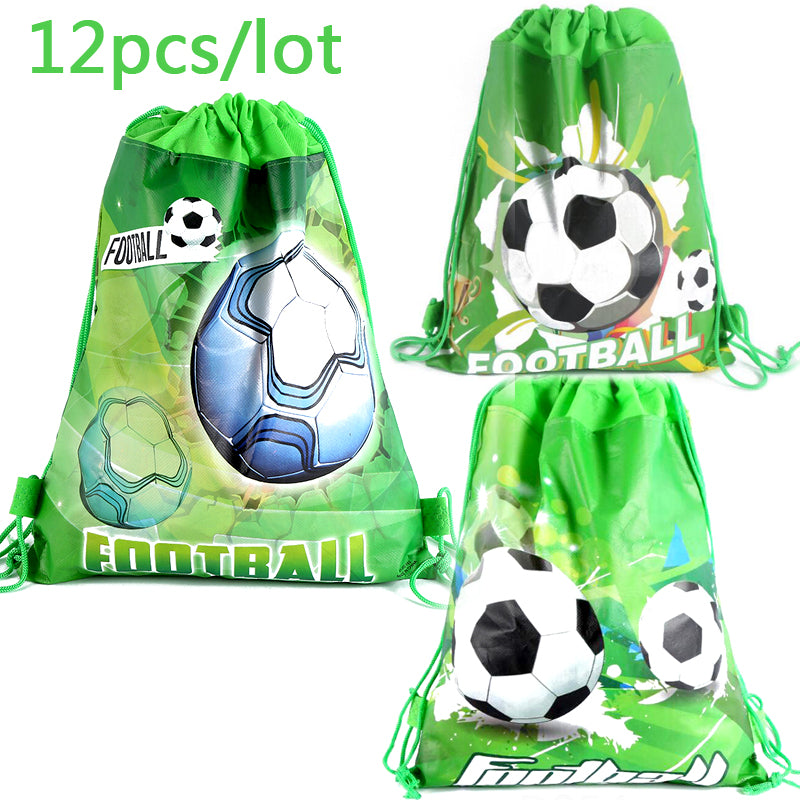 Football Theme Drawstring Gifts Bag