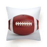 Hot Football Basketball Leather Print Cushion Covers