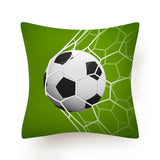 Hot Football Basketball Leather Print Cushion Covers