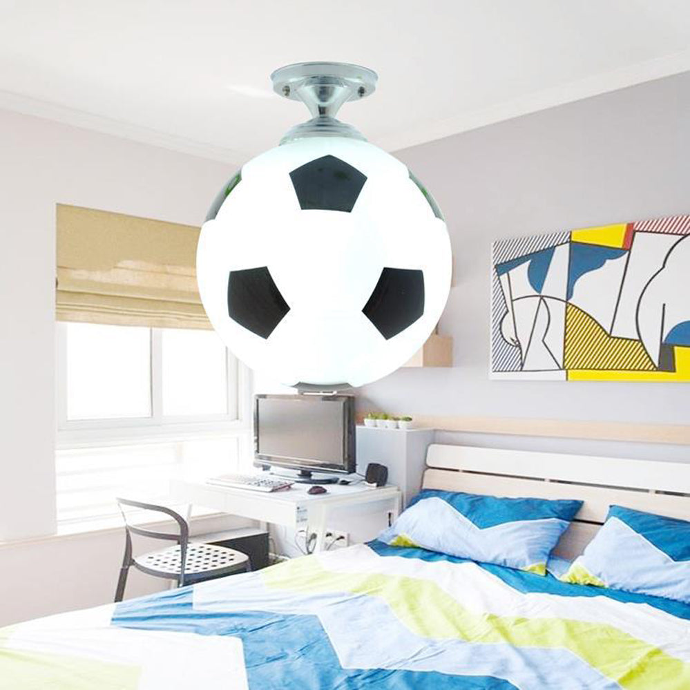 Soccer Ball Ceiling Light LED Ceiling Lamp