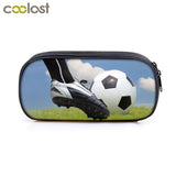 Soccerly / Footbally Print Cosmetic Cases Pencil Bag