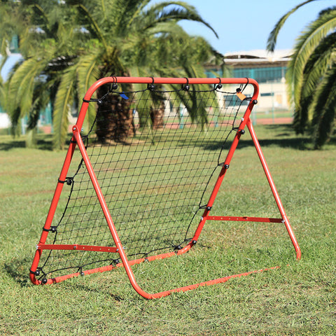 Football Rebound Net Door Steel Pipe Soccer Gate Bounce Practice Mesh Net