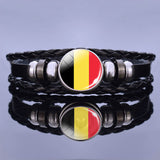 Soccer Leather Bracelet