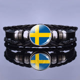 Soccer Leather Bracelet