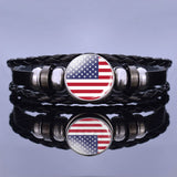 Soccer Leather Bracelet