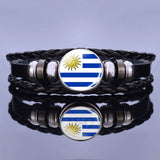 Soccer Leather Bracelet