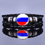 Soccer Leather Bracelet