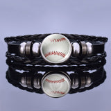 Soccer Leather Bracelet