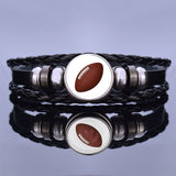 Soccer Leather Bracelet